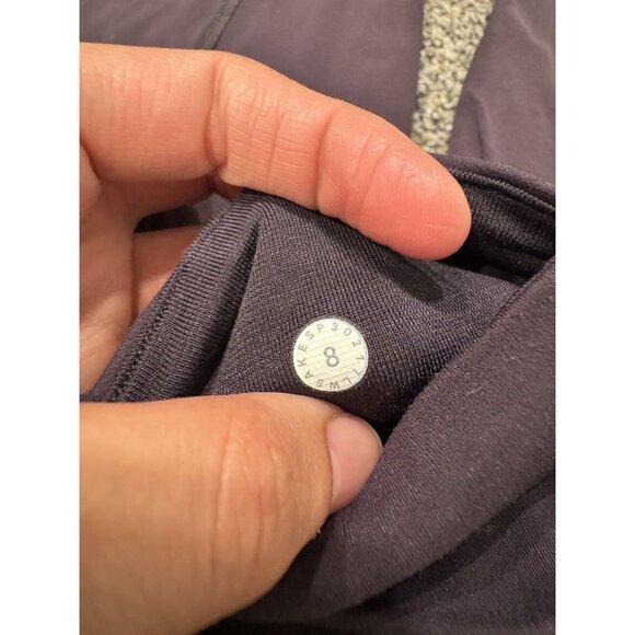 Lululemon Pushing Limits 7/8 Tight (Nulu 25") Boysenberry Size 8 - Picture 5 of 6